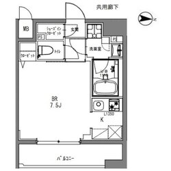 La Douceur秋葉原の物件間取画像